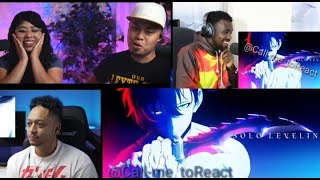 Solo Leveling Official Anime Trailer Reaction Mashup