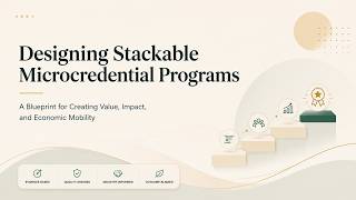 Stackable Microcredentials