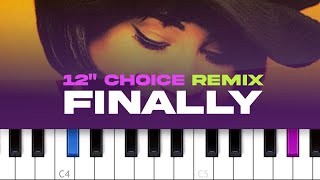 CeCe Peniston - Finally | 12choice remix (piano tutorial)