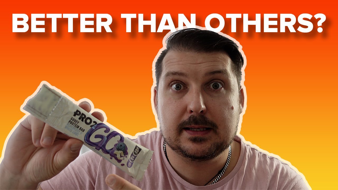 SCIMX Pro2Go Protein Bar Blueberry & White Chocolate Taste Test 2020