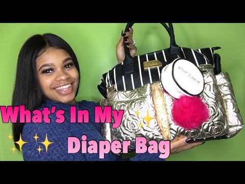 beautycon WHAT'S IN MY DIAPER BAG!!? |Lolo & Free Team|