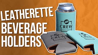 Leatherette Beverage Holders