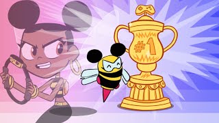 Teen Titans Go: Jump Jousts 2 - Bumblebee Buzzes On To The Top Spot (CN Games)