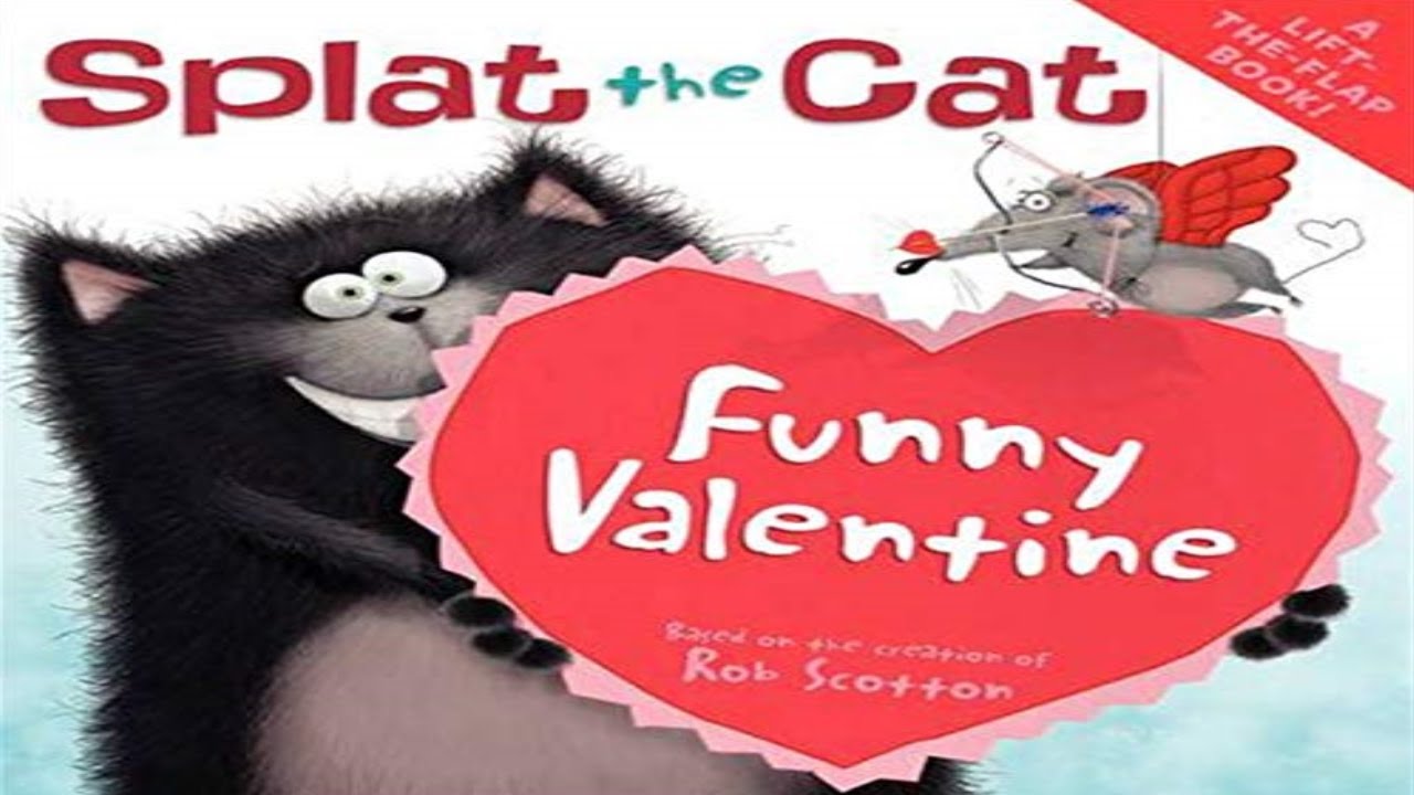 📚 Splat the Cat Funny Valentine Read Aloud Books For Children Bedtime  Stories - YouTube