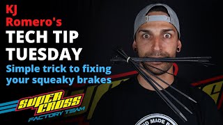 BMX Tech Tip Tuesday: A zip tie can fix your squeaky BMX brakes??