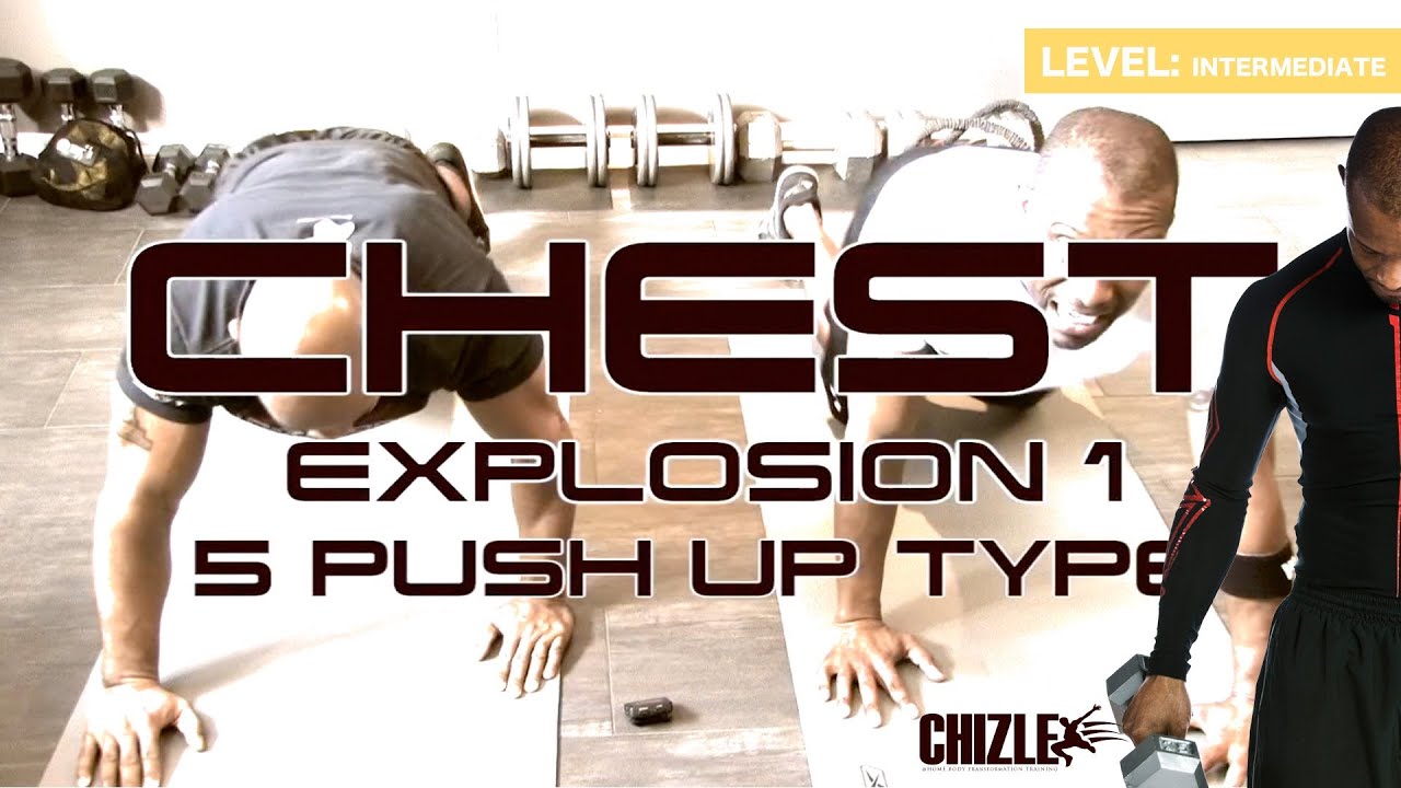 Chest Explosion routine for upper body IN LESS THAN 4 MIN