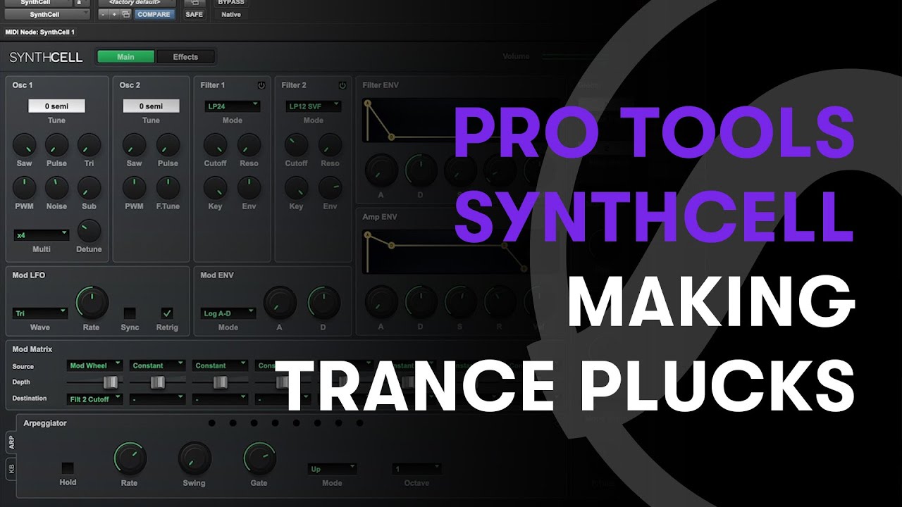 Pro Tools | SynthCell: Making Trance Plucks