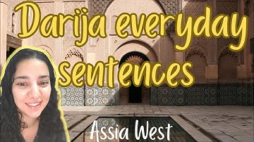 Most Common Morocco Arabic (Darija) Phrases/Darija lessons with Assia