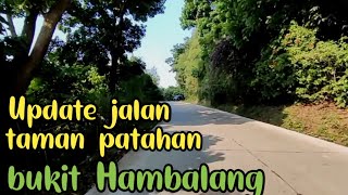 Jalan menuju,taman fatahan bukit Hambalang, Citeureup Bogor