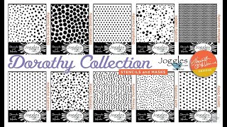 Brand New! Elizabeth St Hilaire&#39;s Dorothy Collection Of Stencils