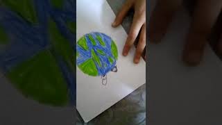 , كيفية رسم كوكب الارض مع أطفال العالم