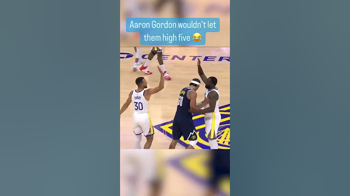 Incredible defense by Aaron Gordon 😅