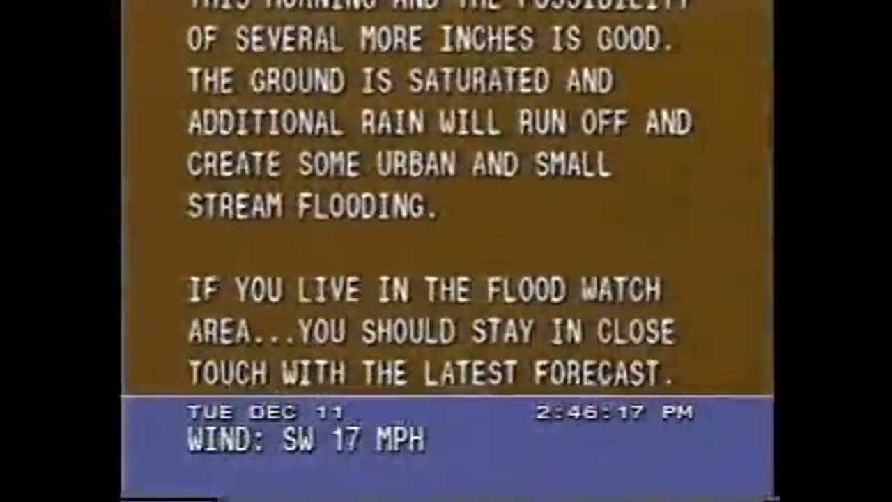 Weather Channel Severe Weather Promo 1990 - YouTube