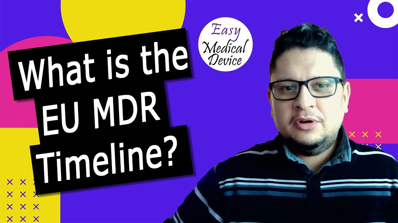 When should you apply the MDR in Europe ? [Medical Device Regulation