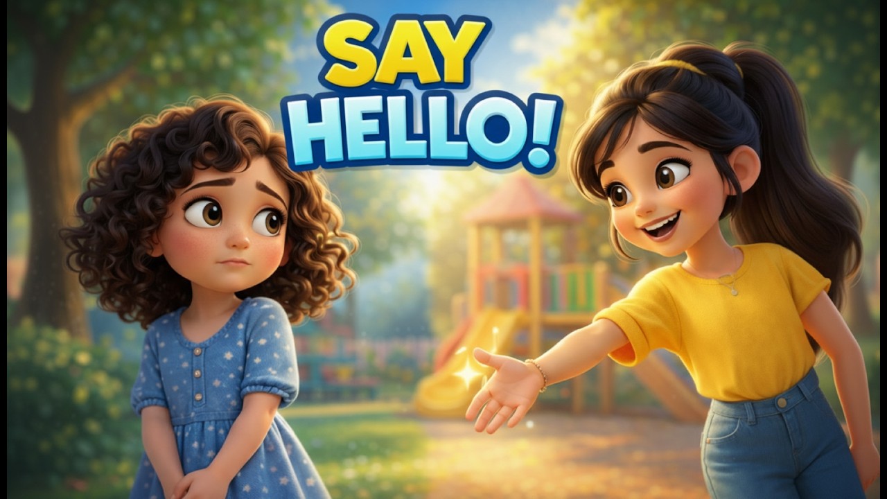 A Fun Hello Song to Make a New Friend | 👋Hello Dance! - YouTube