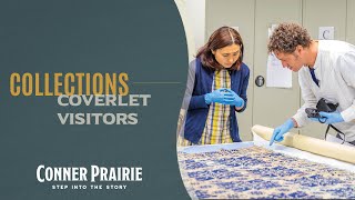 Conner Prairie - Collections -  Coverlets and Dr. Ricketts