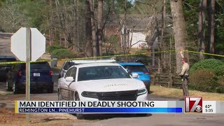Man identified in deadly officer involved shooting in Pinehurst
