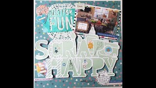 12x12 process video- Scrap Happy
