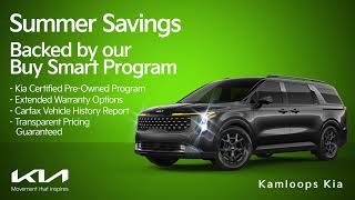 Certified Pre-Owned Cars, SUVs & Crossovers at Kamloops Kia