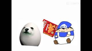 SMG4 tries to feed them cheezit!