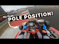 My fastest lap ever  kz onboard cremona circuit 
