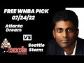 WNBA Pick - Atlanta Dream vs Seattle Storm Prediction, 7/24/2022 Best Bets, Odds & Betting Tips