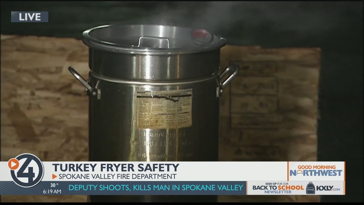 Turkey fryer safety YouTube