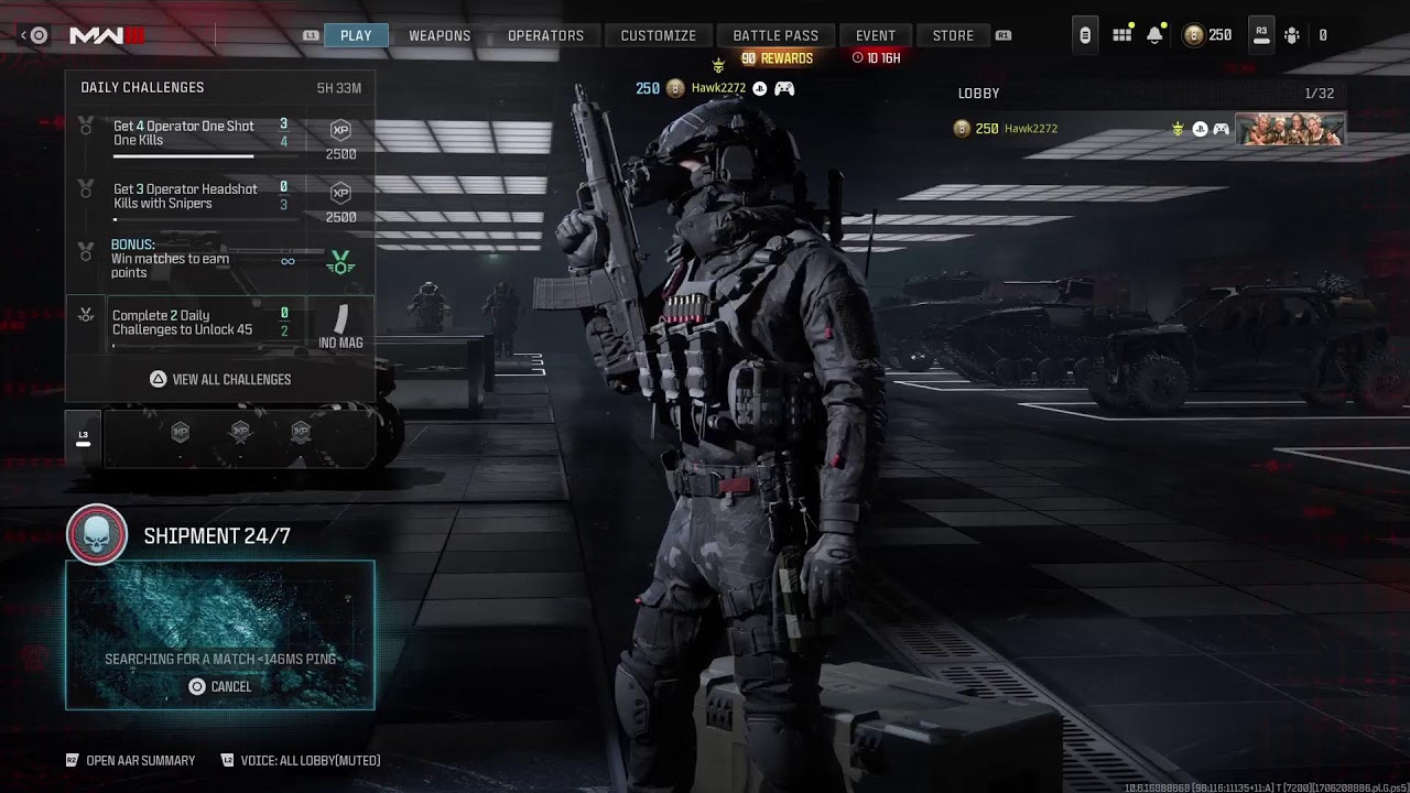 Call Of Duty Modern Warfare3 / Shipmas 24/7