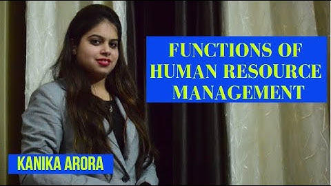 HUMAN RESOURCES MANAGEMENT (HRM)in hindi  managerial ,operative & advisory functions|functions of HR