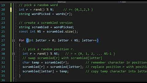 Race against time: Unscramble words with a C++ program