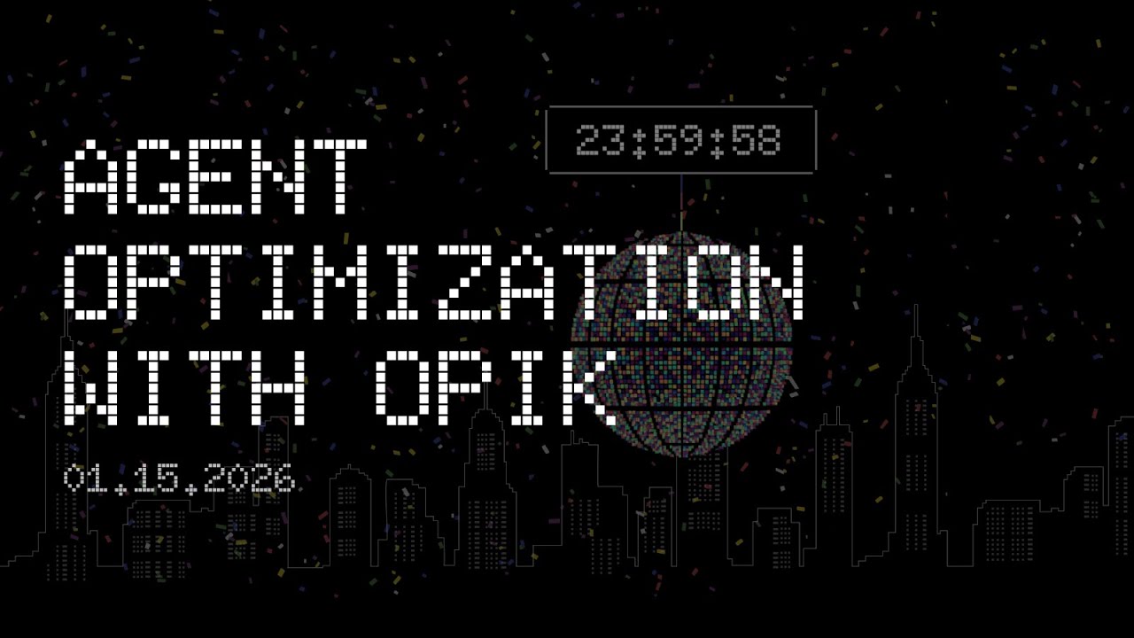 Agent Optimization with Opik - YouTube