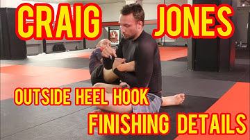 Craig Jones Finishing Mechanics of the Outside Heel Hook