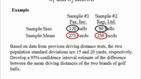 Adv Business Statistics lecture 2 (1 of 5) -- Hypothesis testing involving two population means