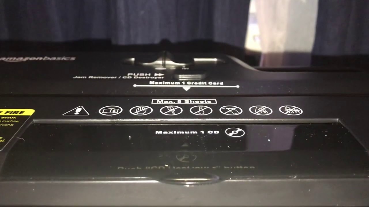 Shredding old credit cards etc.