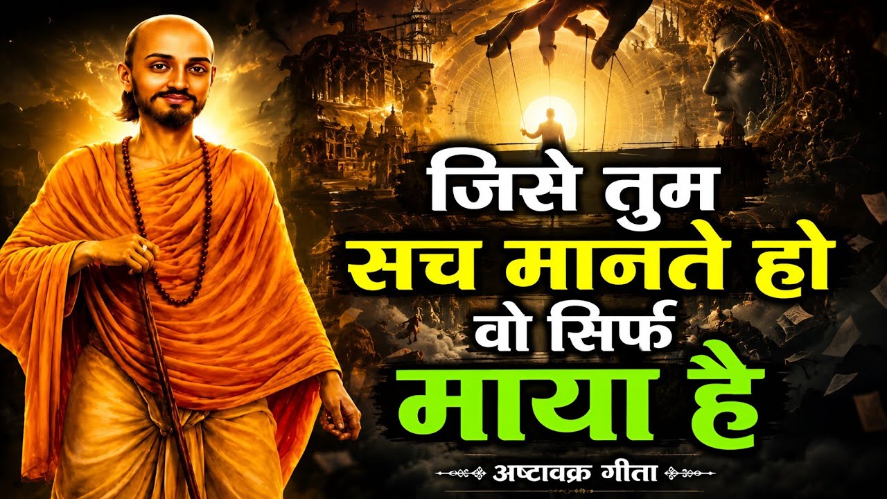 🕉️ माया का जाल कैसे टूटेगा...🤔 | अष्टावक्र ने खोला माया का सबसे बड़ा रहस्य...😱 | Satwik Tv