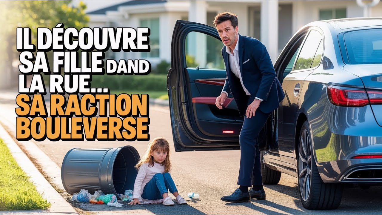 Le milliardaire trouve sa fille adoptive jouant dans les ordures… il est choqué