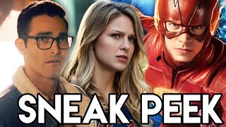 Barry & Oliver on EARTH 38 with SUPERMAN! - DCTV Elseworlds Crossover SNEAK PEEKS