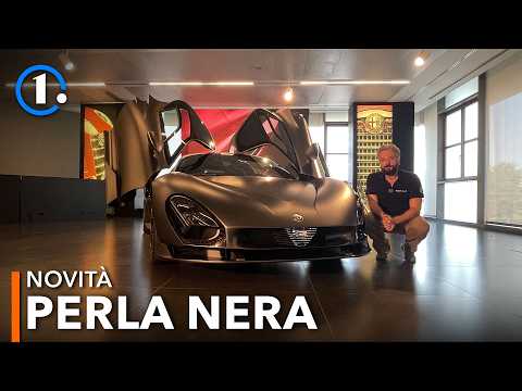 This ALFA ROMEO 33 STRADALE is a true BLACK PEARL
