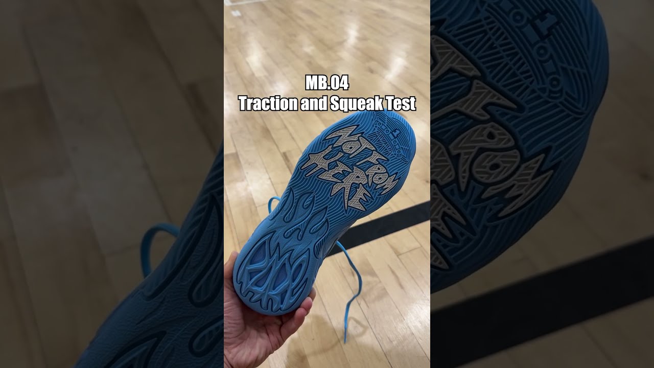 Puma X LaMelo Ball MB 04 LaFranc Traction And Squeak Test Lameloball Pumahoops