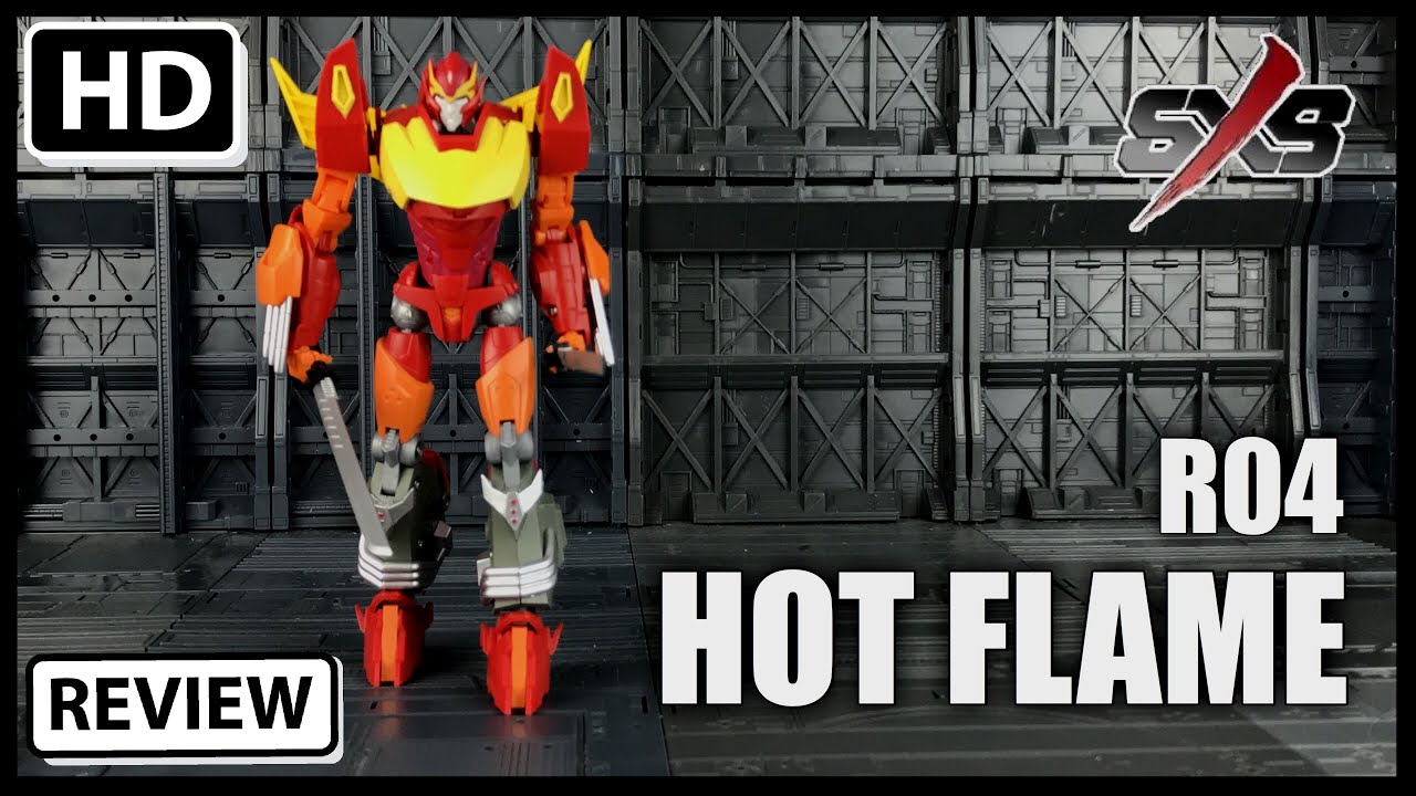 SXS Toys R04 Hot Flame IDW The Transformers MTMTE Hot Rod Rodimus YouTube