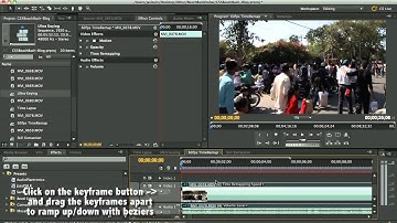 Adobe DSLR Workflow in Premiere Pro CS5 - Keying, Time Remapping & Stills link in description