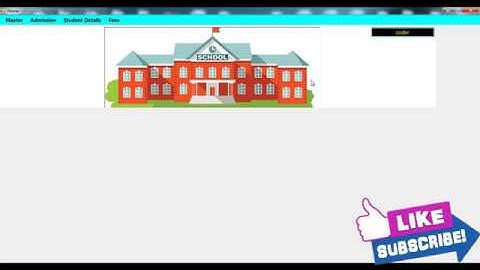 C#,Mini School Management System in vb.net | Save Student Image | Hindi  Part 16
