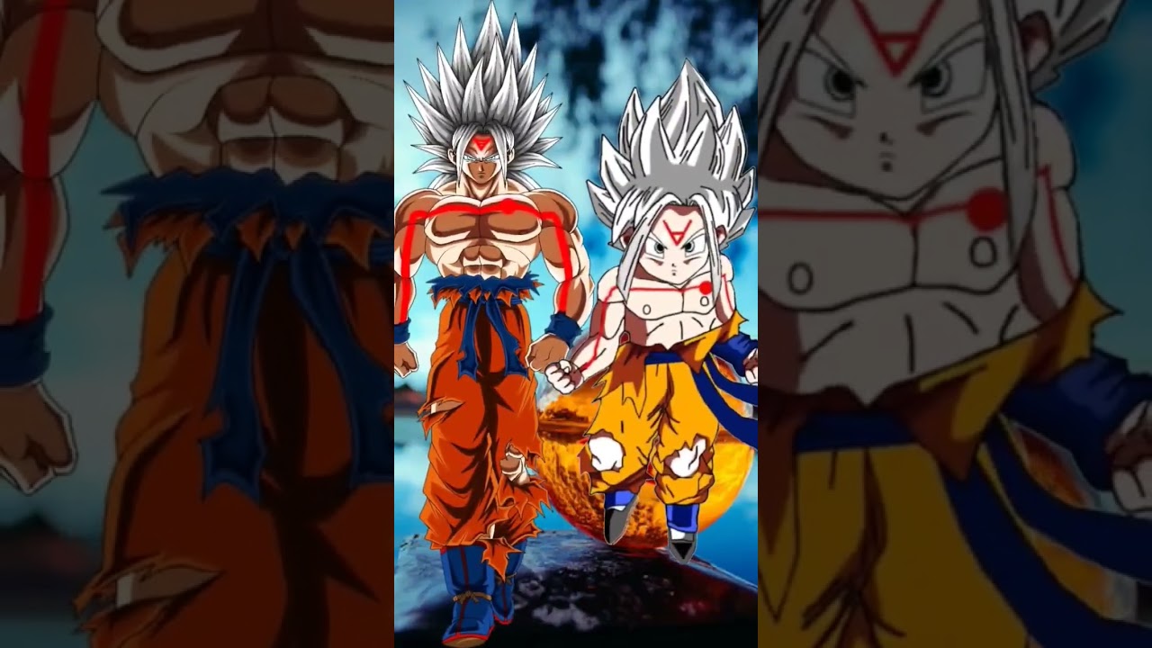 Goku and Vegeta and gogeto vs Gotten and trunks and gottenks💪💪💥💥💯🔥😎🥶😨