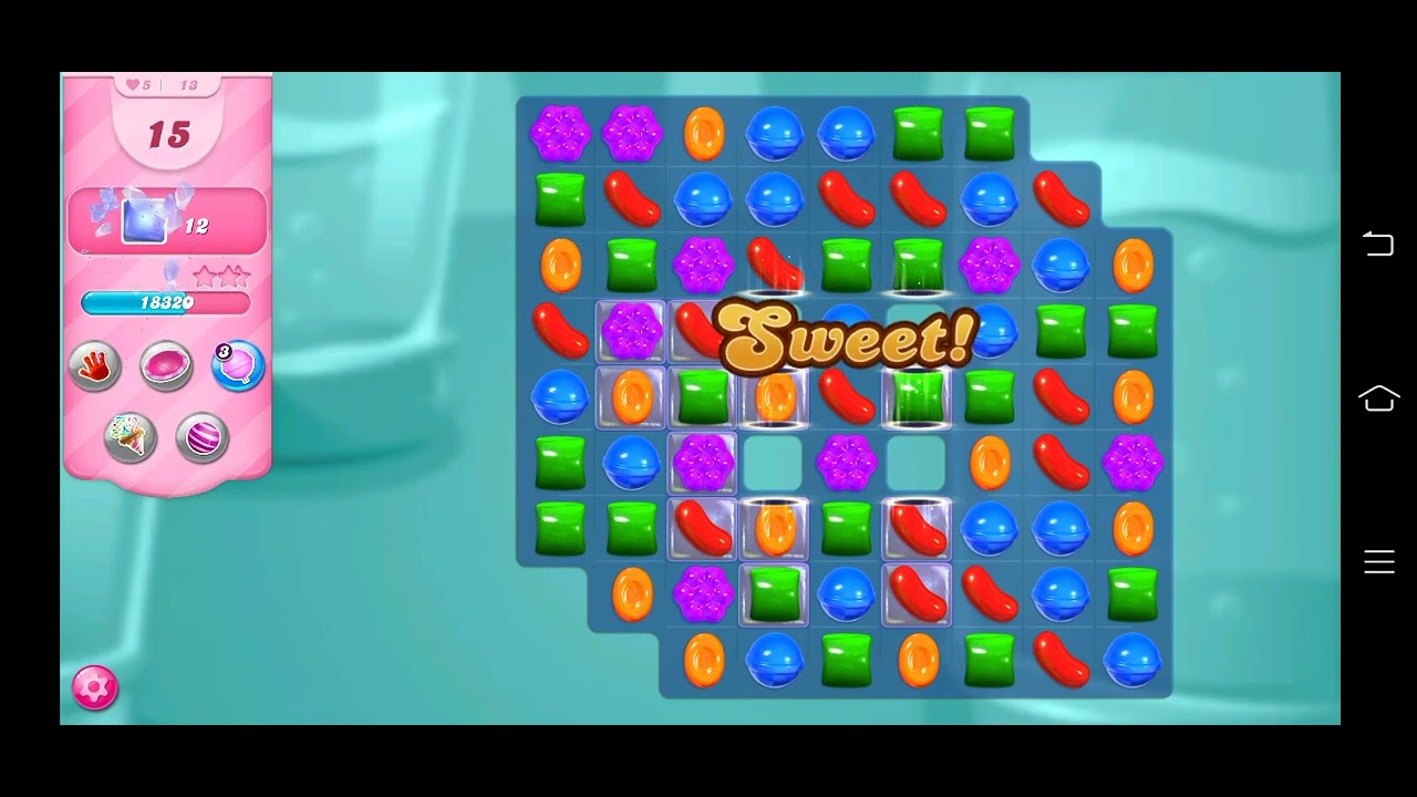 Candy crush saga level 13