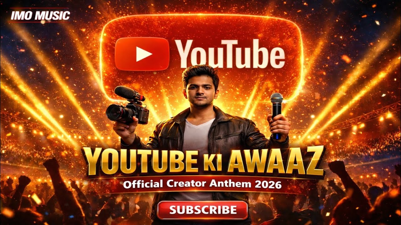 YouTube Ki Awaaz 🎥 | Official Creator Anthem 2026 | Inspirational Bollywood Song