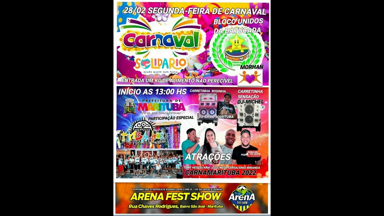 ESCOLA DE SAMBA UNIDOS DA BATUCADA - MARITUBA