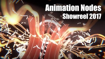 Animation Nodes Showreel 2017