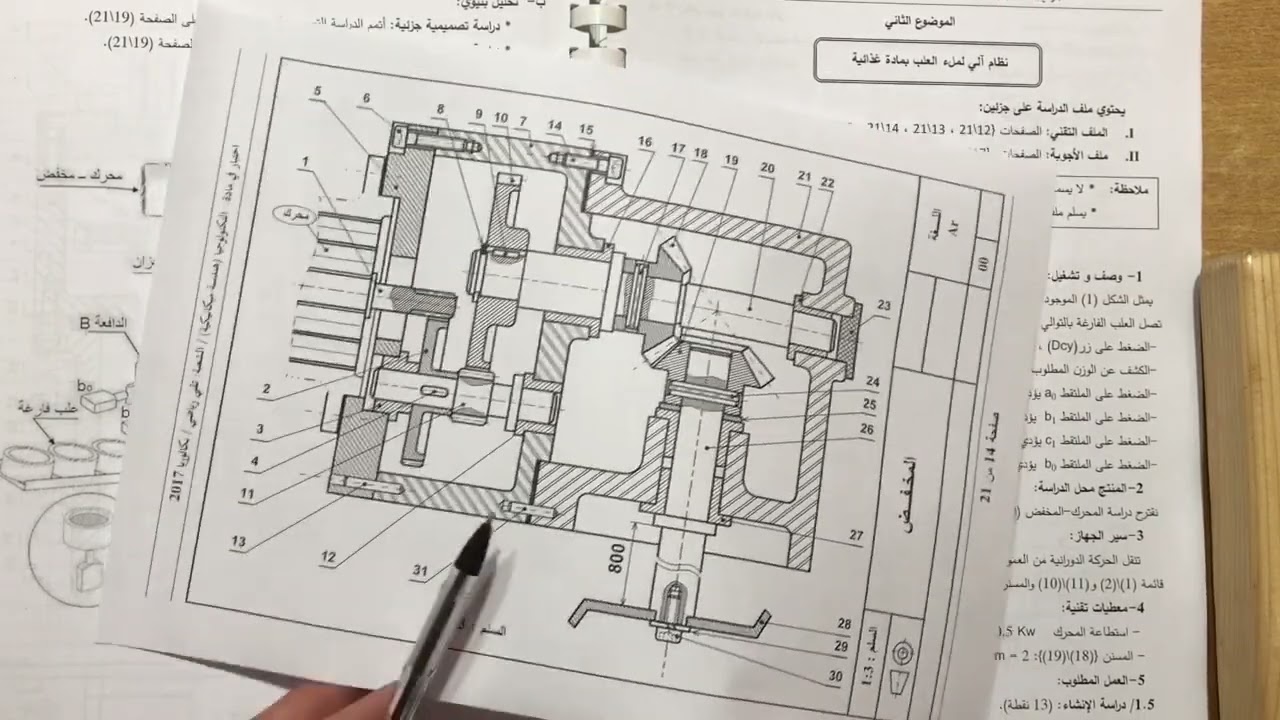 بكالوريا 2017 الموضوع 2 (1.التقديم)