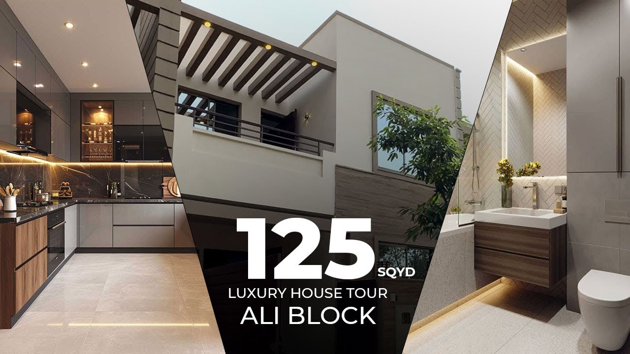 Ali Block Luxury House Tour | 125 Sq Yards  Villa | Bahria Town Karachi | Mand Empires