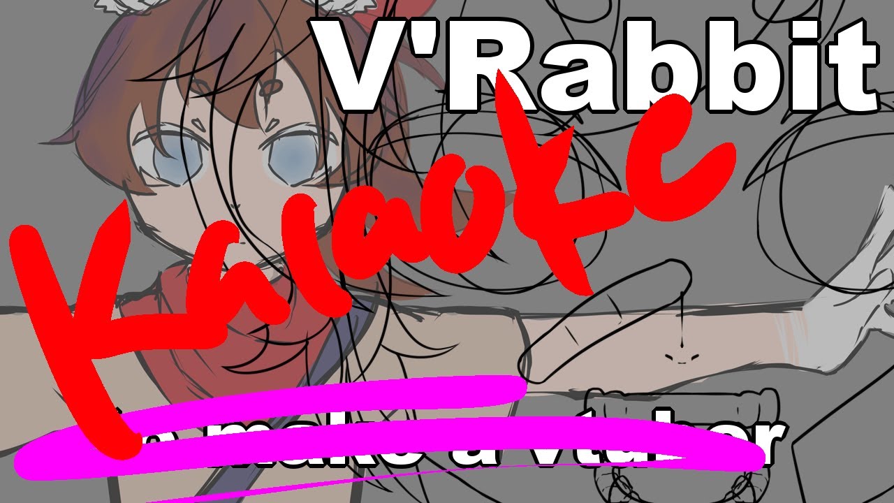 [Art Stream and karaoke] working on V'Rabbit model - YouTube